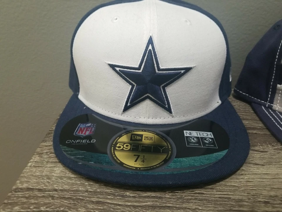NFL DALLAS COWBOYS 59 FIFTY GORRA ONFIELD TALLA 7 1/4 + REEBOK LATERAL TALLA L/XL Foto 2 de 4