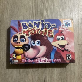 Banjo-Tooie N64 Nintendo 64 Complete in Box CIB Tested Original Authentic