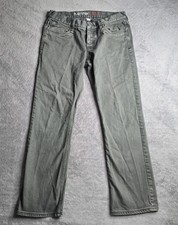 Altamont 5 Pocket Pant B Herman Wilshire Fit Mens 32x30 (29) Green 4 Button Fly