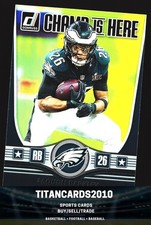 Saquon Barkley 2025 Panini Donruss Champ is HERE Philadelphia Eagles #CIH-SBY
