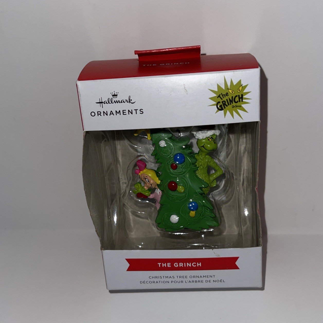 Hallmark The Grinch and Cindy Lou Christmas Tree Ornament 2024