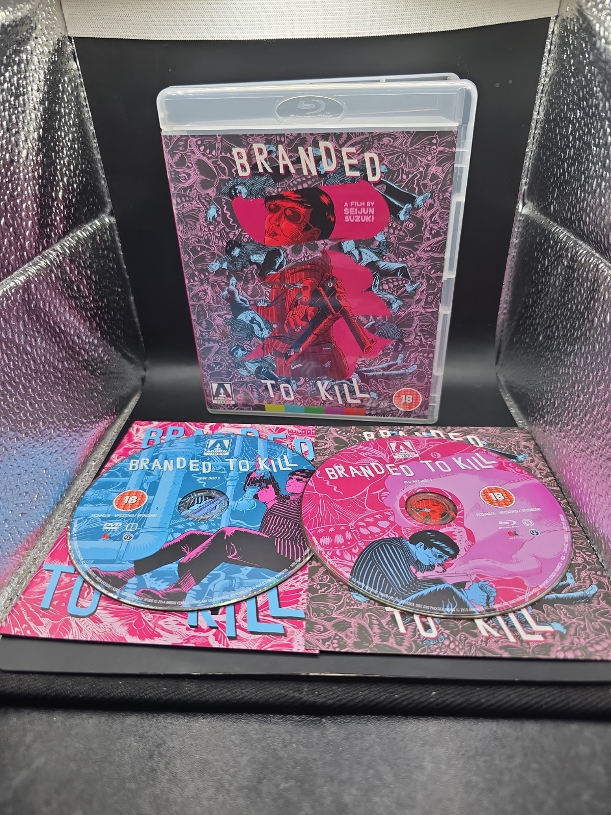 Branded to Kill Arrow Video Limited Edition OOP Blu-ray + DVD with Booklet