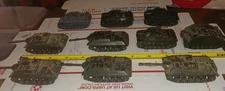 (G-27) 5 Roco Sturmgeschutz & 5 Roco Jagdpanzer WWII German Panzers. Sold As Is.