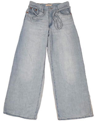Damen Vintage Levis Big E Premium Bootcut Jeans Rib Cage Bell Gr. W 30 L 32