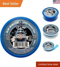 Monster Roll PTFE Thread Seal Tape 1/2-Inch Blue
