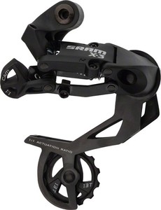 SRAM X3 8-speed Rear Derailleur Max 34 Wrap 45 Cage Long