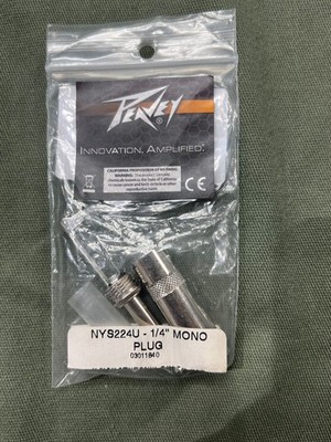 Peavey NYS224U 1/4'' Mono Plug (V27789)