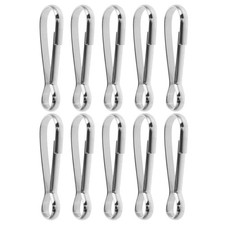  10 Pcs Fissaggi Per Aste Portabandiera Bandiere Fibbie Accessorio Flagpole