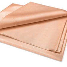 Amerthing Pure Copper Faraday Fabric RF  LF Electromagnetic 2 meters, Gold