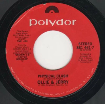 Ollie And Jerry Electric Boogaloo Vinyl Single 7inch Polydor