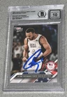 2024 Topps Now Olympic Games Stephen Curry Signed #22 USA Card BAS (BGS 10 AUTO)