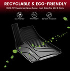 Floor Mats for Tesla Model S & Model S Plaid 2  LASFIT Premium Extra Thick — photo 7