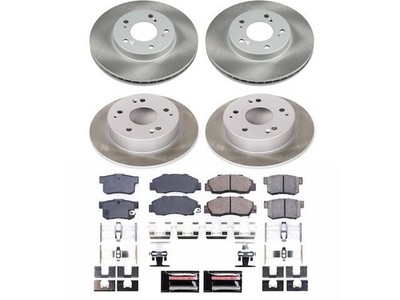 For 1997-2001 Acura Integra Brake Pad and Rotor Kit Power Stop 74588KVMW