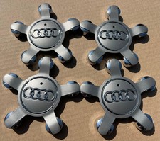 4 ORIGINAL NABENDECKEL STERN AUDI Q5 Q3 A6 A3 8R 8R0601165 NEU 5x112 FRIEHAUS