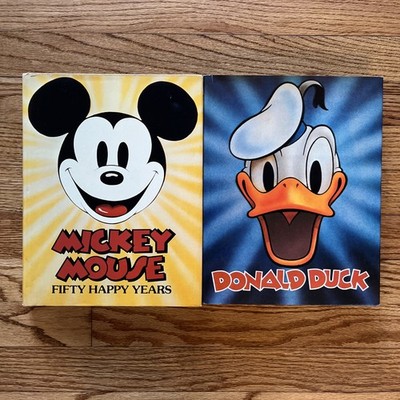 1979 Mickey Mouse Donald Duck Biography, by Marcia Blitz (Disney, Harmony Books)