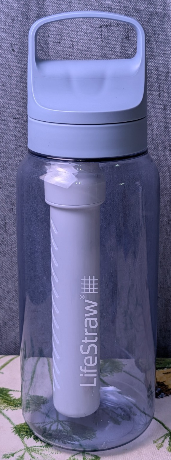 LifeStraw Go Series Water Filter Bottle BPA-Free Personal Tr
