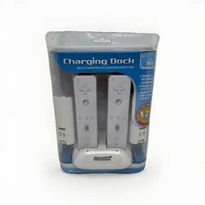 New DreamGEAR Dual Charging Dock For Nintendo Wii With 2 Battery Packs