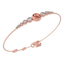 Image of Guess Ladies Perfect Illusion Bracelet UBB03371RGL