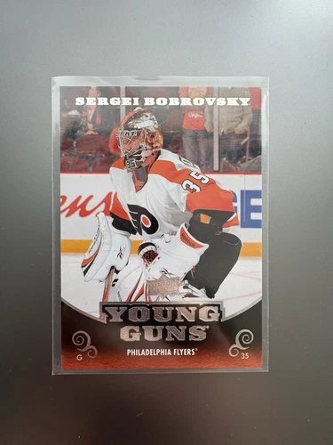 2010-11 Sergei Bobrovsky Upper Deck Young Guns Rookie Card RC UD Cup Champion