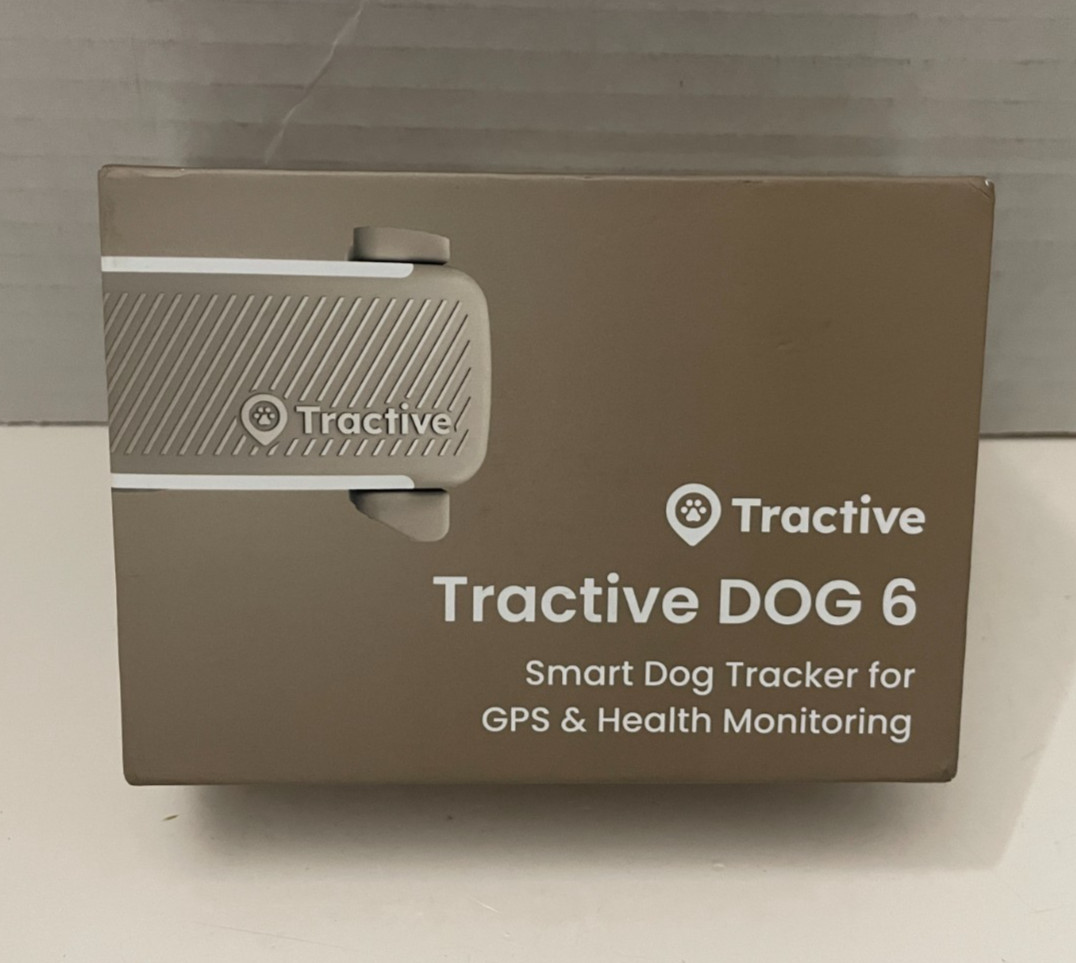 -New- Tractive Smart Dog GPS & Health Tracker Live Pet Tracker w/ Virtual Fence