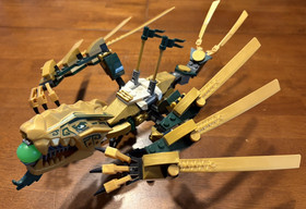 Lego The Golden Dragon 70503 Incomplete Used Bulk Parts 0 lb 12 0z