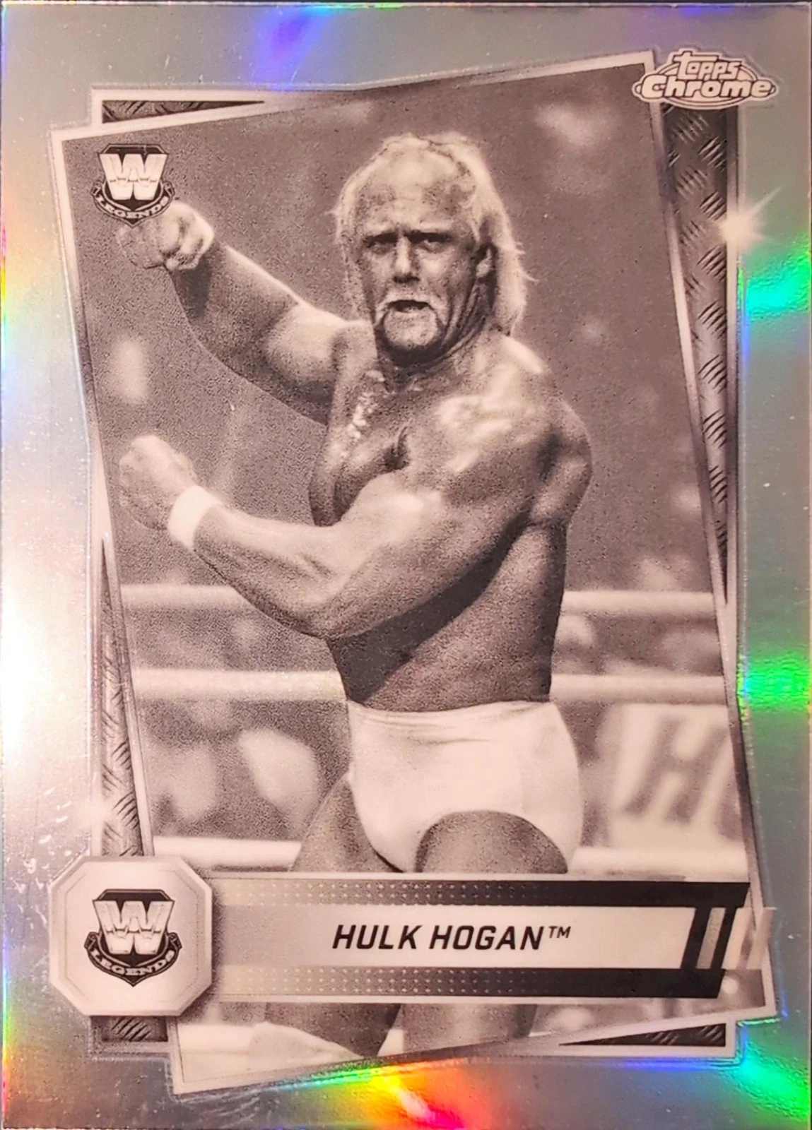 2025 Topps Chrome WWE - Hulk Hogan #12 Sepia Refractor