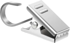 Curtain Clips Hooks, 25 Pack 430 Stainless Steel Drapery S Hooks Clips for Hangi