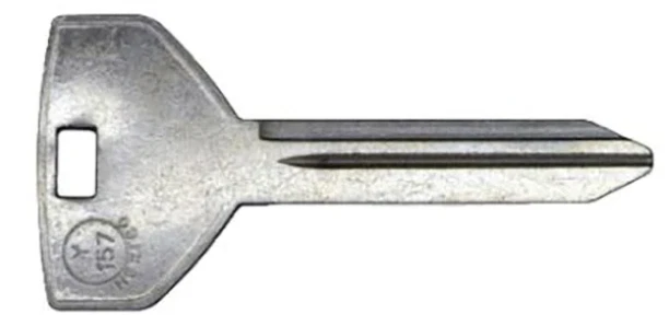 Y157 / CHR-14 / P1794 Chrysler Dodge Jeep JMA Metal Key Blank - Image 2 of 4