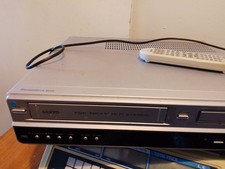 Sanyo Dvr -v100e Combi Vcr Dvd Vhs Player And Remote (Dvd Section Faulty)