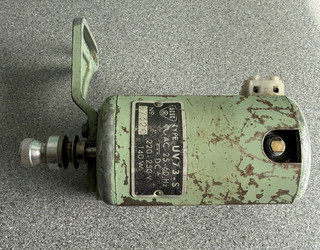 Vintage ACEC UV 73 S electric motor.