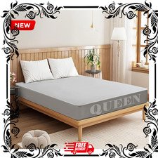 Grounding Sheets Queen Size 10 Pure Silver Fiber 90 Organic Cotton 60"x 80"