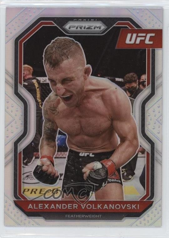 2021 Panini Prizm UFC Silver Prizm Alexander Volkanovski #36 1ez8