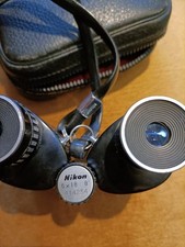 Nikon 6x18 Vintage Pocket Sized Binoculars with Nikon Case Made In Japan vgc
