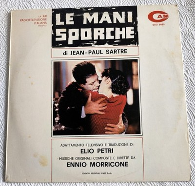 LE  MANI  SPORCHE    Ennio Morricone    Original Soundtrack LP  Vinyl