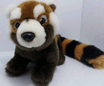 Plush Red Panda Stuffed Plush Animal Realistic 2014 SOS Save Our Space 