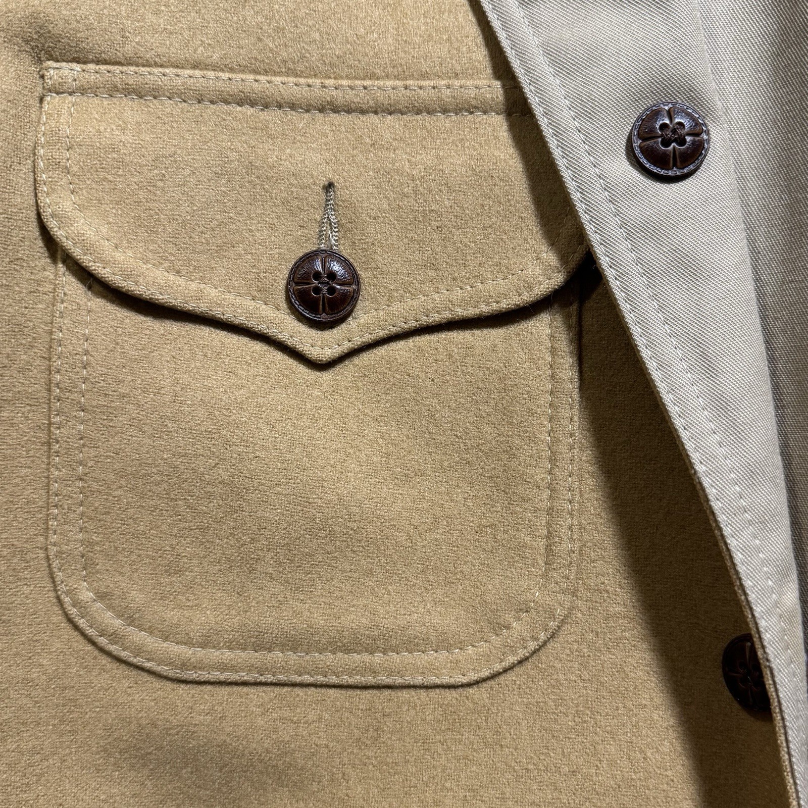 Vintage Pendleton Wool Jacket Reversible Size Med… - image 2