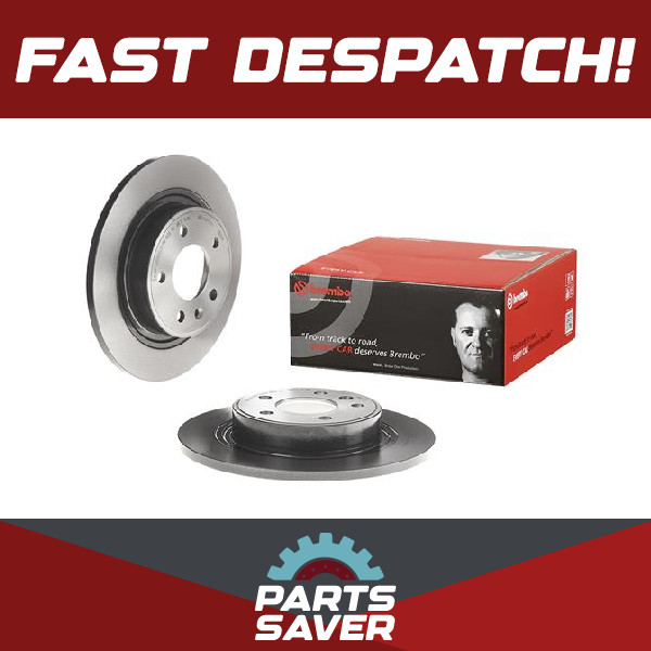 2x Brake Discs Pair Solid fits VAUXHALL CASCADA 1.4 Rear 2013 on 292mm Set New