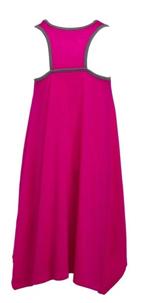 GIRLS Summer Holiday CONVERSE TRAPEZE DRESS MAGENTA GLOW  AGE6-7 years RRP £26 image 5