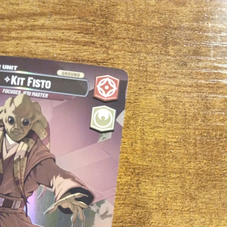 Star Wars Unlimited - Kit Fisto | Showcase Foil | Legends of the Force | #1015  - Image 3 of 4