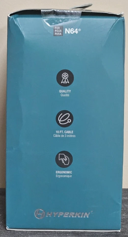 Hyperkin Fleet Admiral Premium Wired Controller for Nintendo N64 (Violet Fleet) - Image 3 of 3