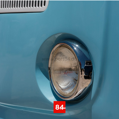 VW T2 T2a T2b Bay Window Camper Panel USA Model 2x Headlights E-Mark