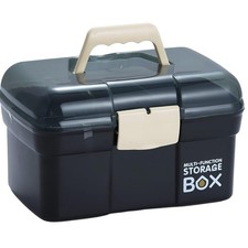 Multipurpose Organizer Box for Art Supplies - Black