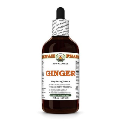 Ginger (Zingiber Officinale) Glycerite, Dried Root Liquid Extract