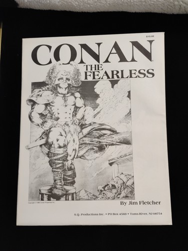 11x14 Conan the fearless Fantasy Art 6 Prints. JIM FLETCHER 1986 