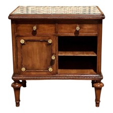 Handsome Vintage French Bedside Table