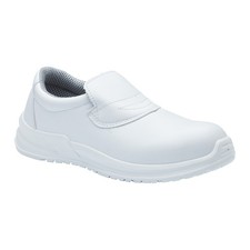 Blackrock Safety Waterproof Work Slip On Shoes Steel Toe Cap hygiene White 3-13