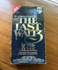 CBS/Fox Video Music The Last Waltz Betamax Hi-Fi Stereo PG 1978 MPN 4567