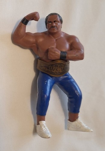 WCW Galoob UK figure Ron Simmons with belt...
