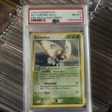 2004 Pokémon EX FireRed & LeafGreen 2 Butterfree Holo PSA 8 NM-MT on eBay