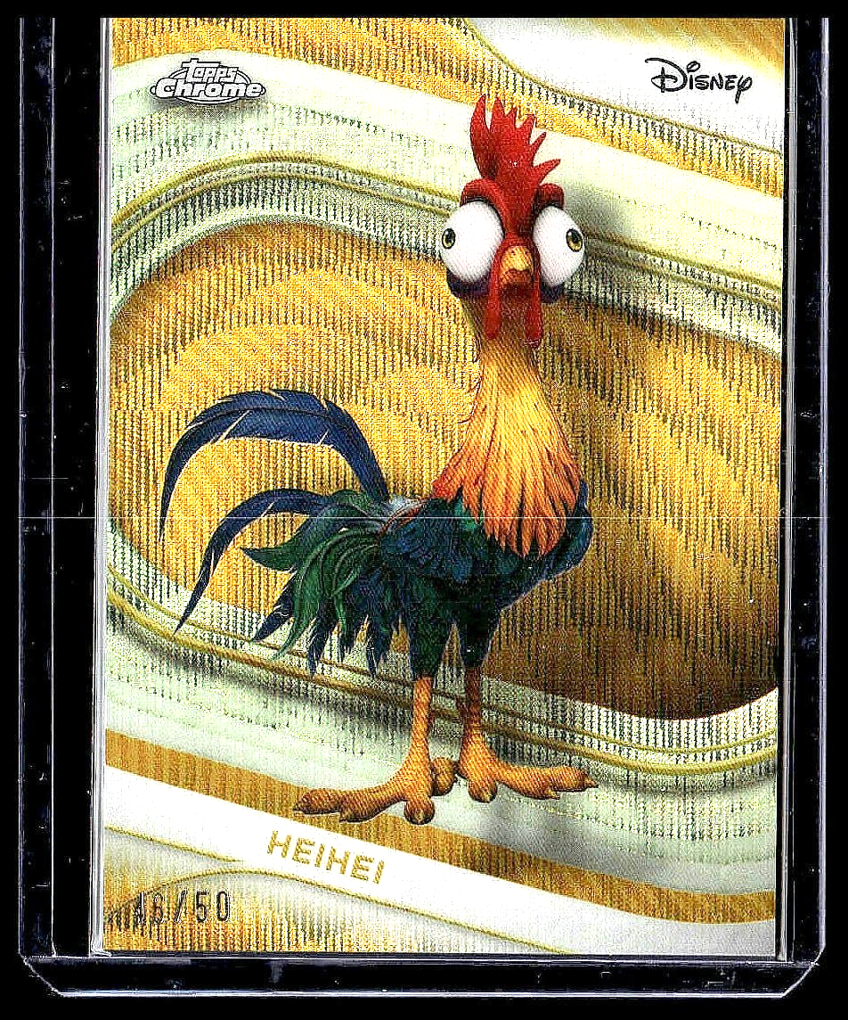 2025 Topps Chrome Disney HEIHEI Gold /50 #19